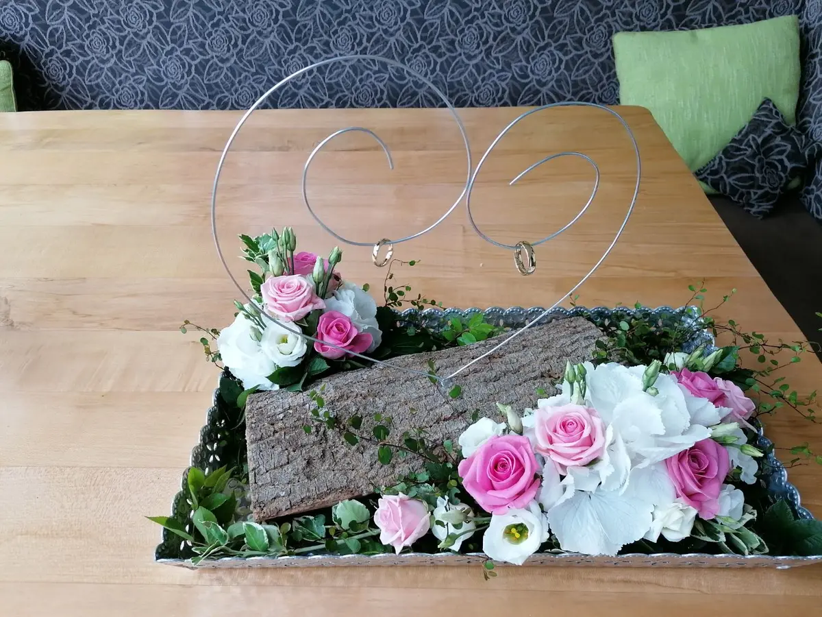 Hochzeitsfloristik von Martinas Blumenwerkstatt, Beispiel 10