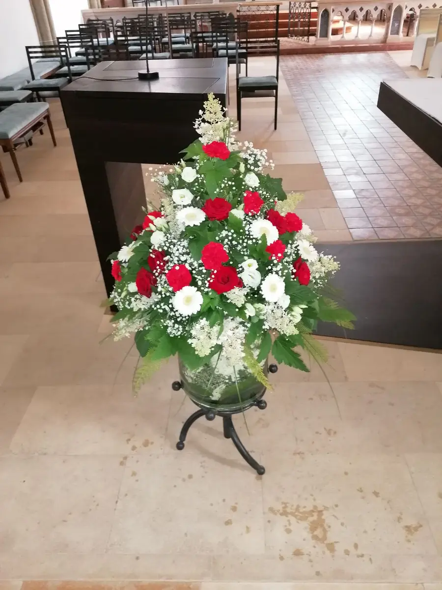 Hochzeitsfloristik von Martinas Blumenwerkstatt, Beispiel 2