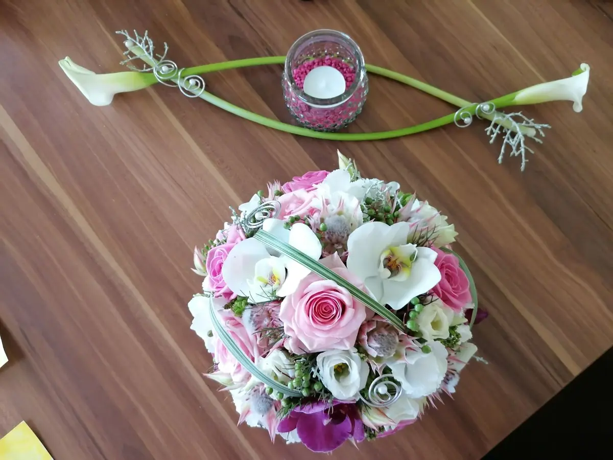 Hochzeitsfloristik von Martinas Blumenwerkstatt, Beispiel 36