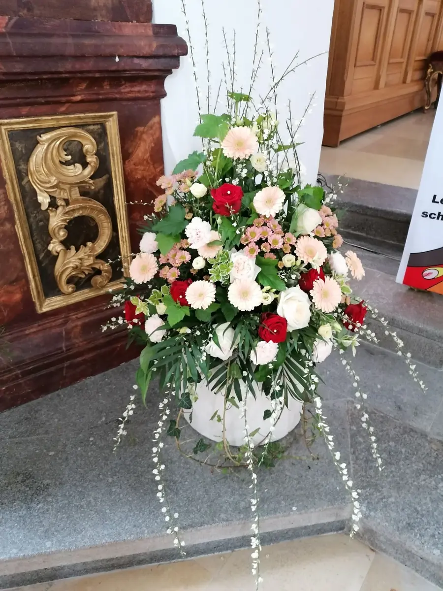 Hochzeitsfloristik von Martinas Blumenwerkstatt, Beispiel 4