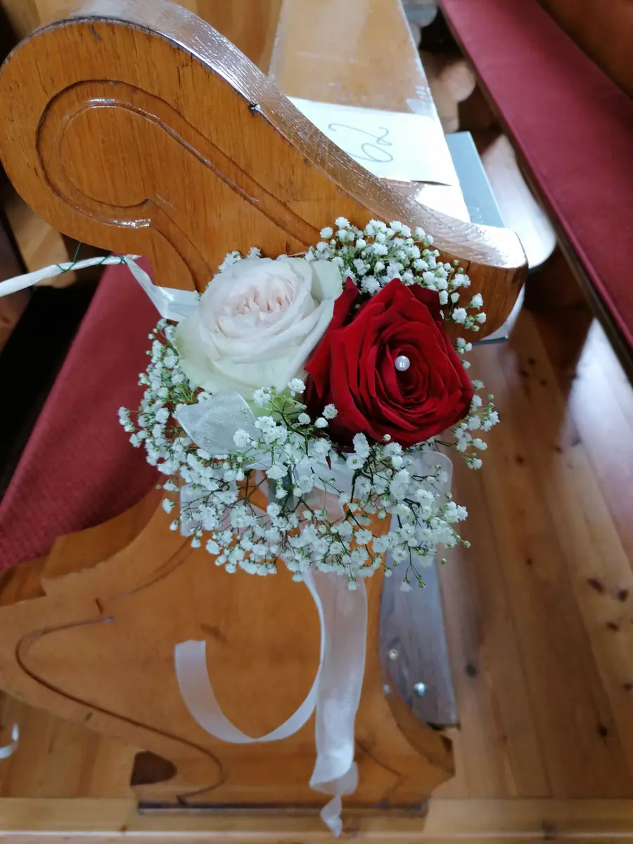 Hochzeitsfloristik von Martinas Blumenwerkstatt, Beispiel 6