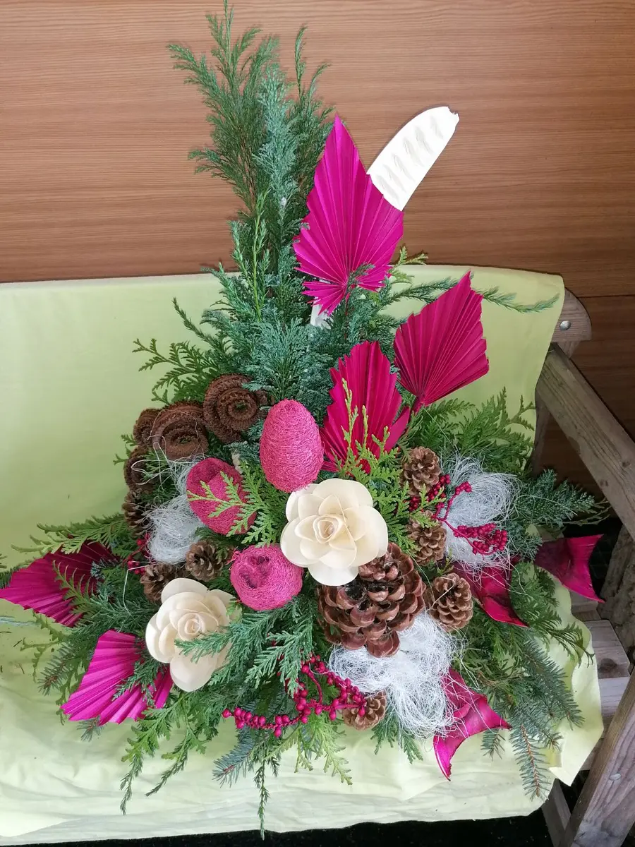 Allerheiligen-Floristik von Martinas Blumenwerkstatt, Beispiel 11