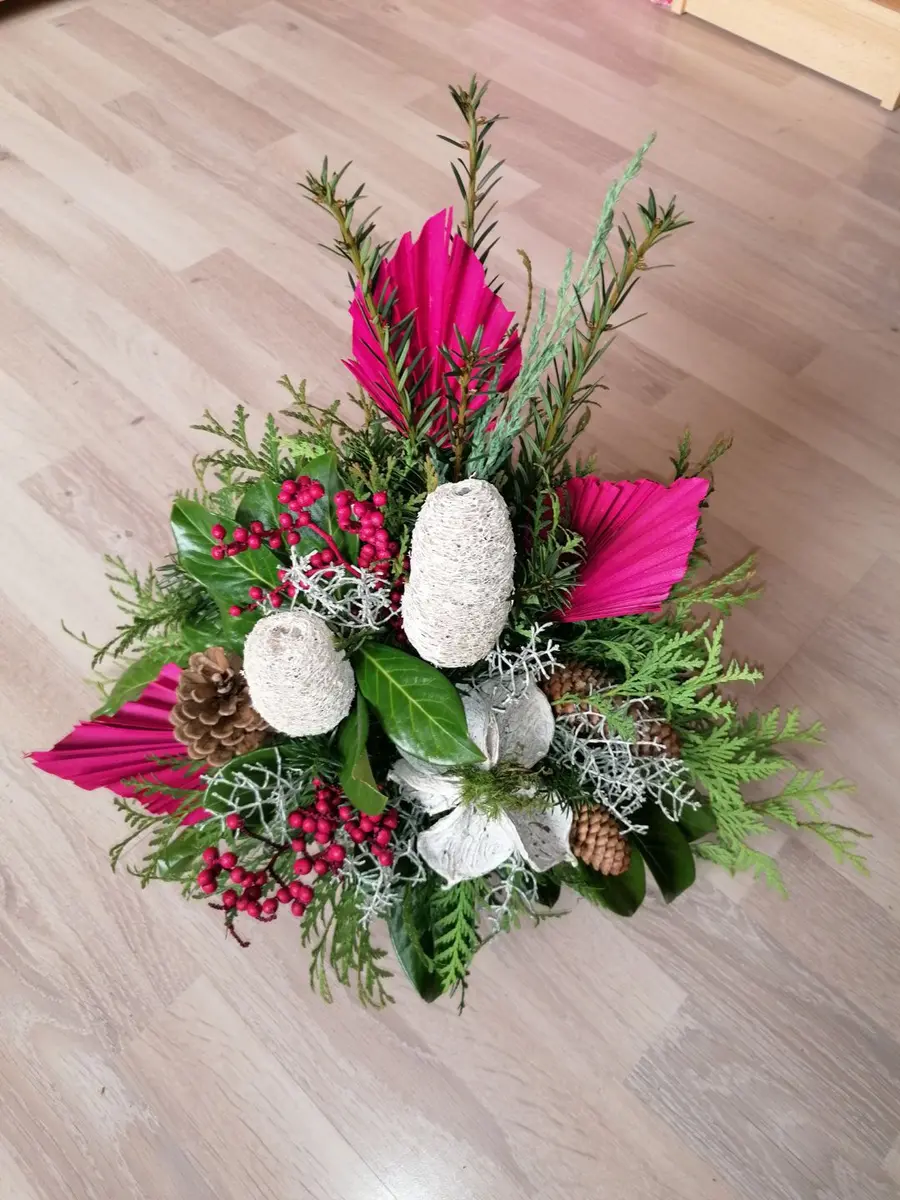Allerheiligen-Floristik von Martinas Blumenwerkstatt, Beispiel 2