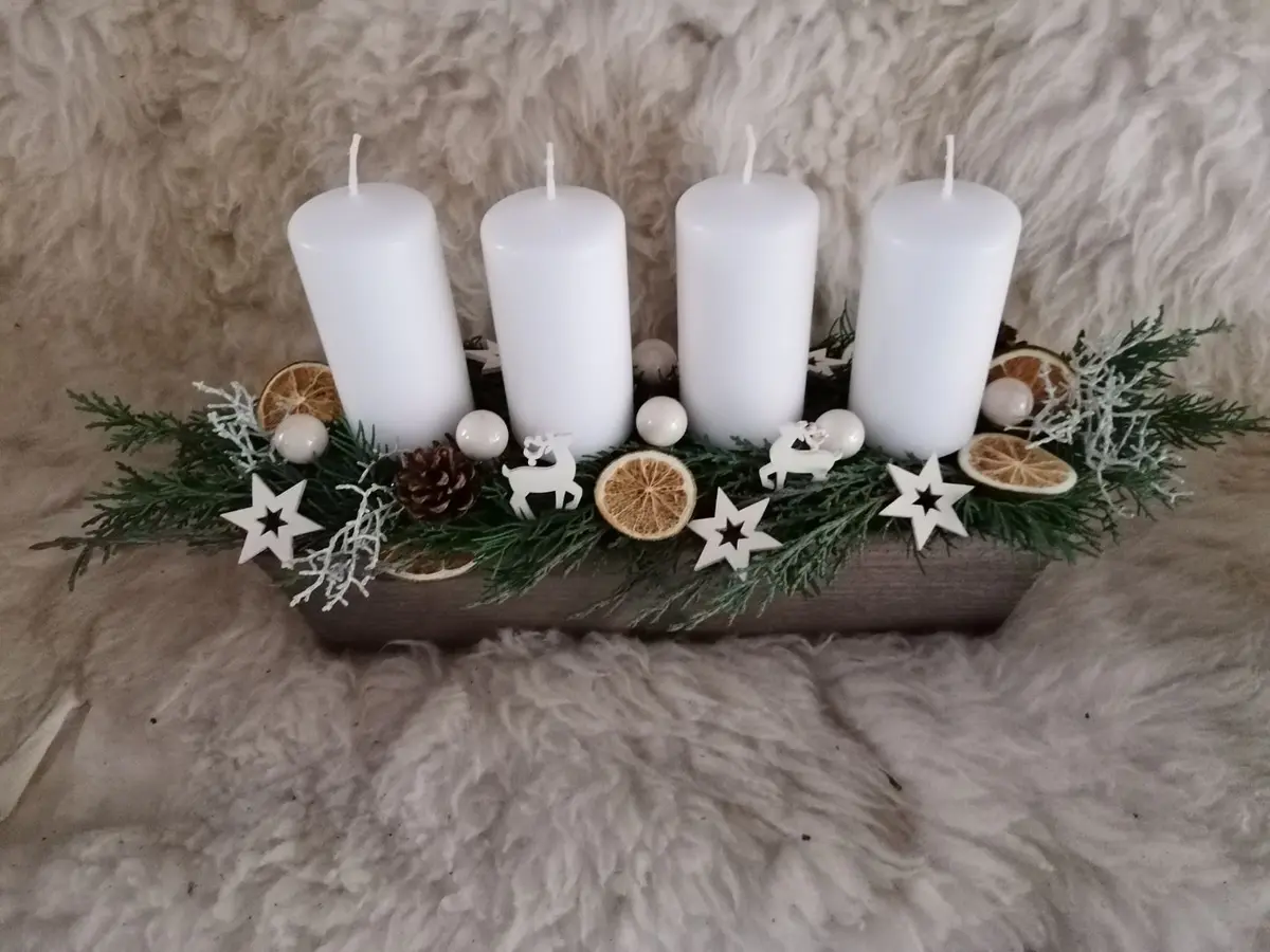 Weihnachtsfloristik von Martinas Blumenwerkstatt, Beispiel 12