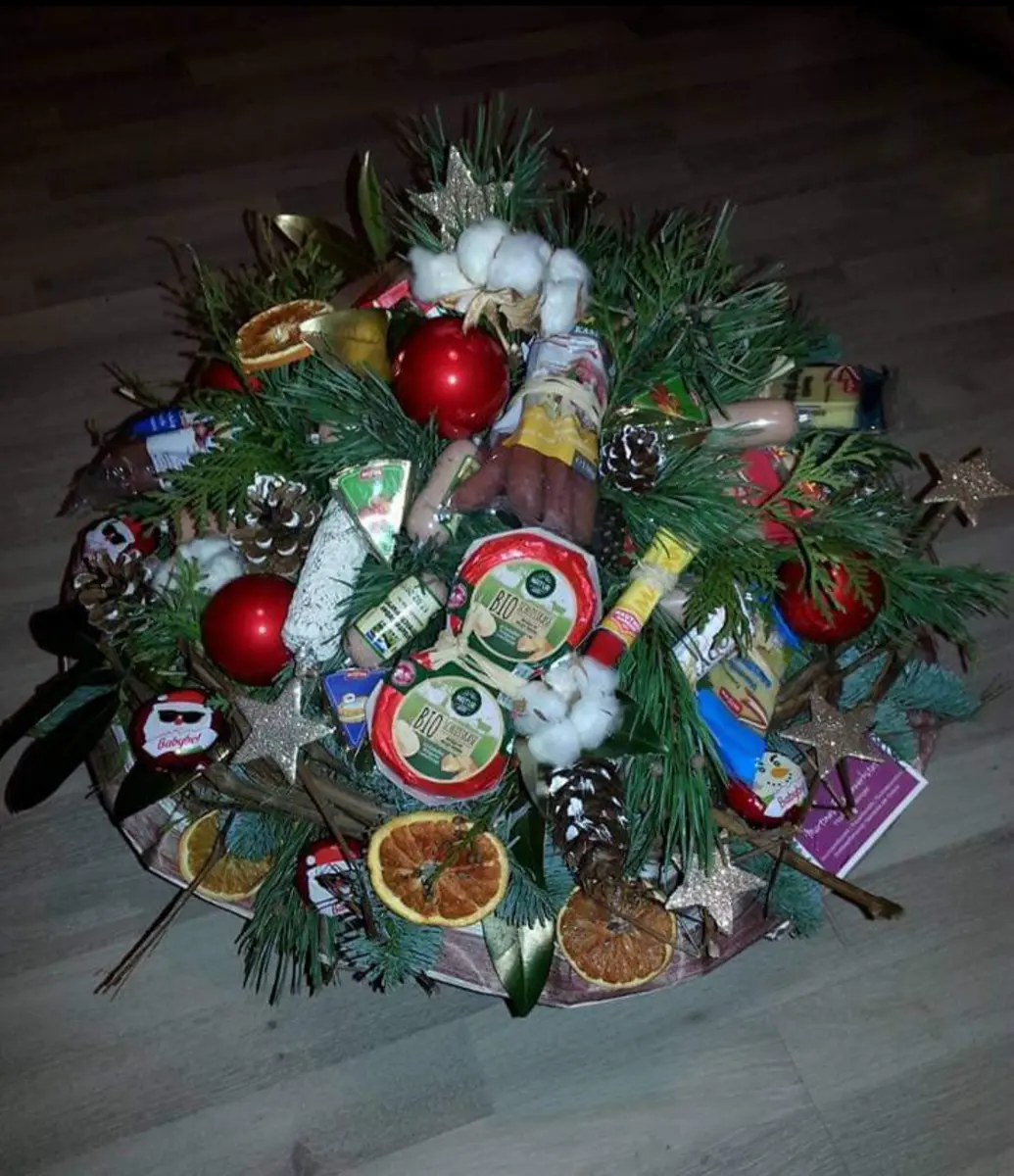 Weihnachtsfloristik von Martinas Blumenwerkstatt, Beispiel 2