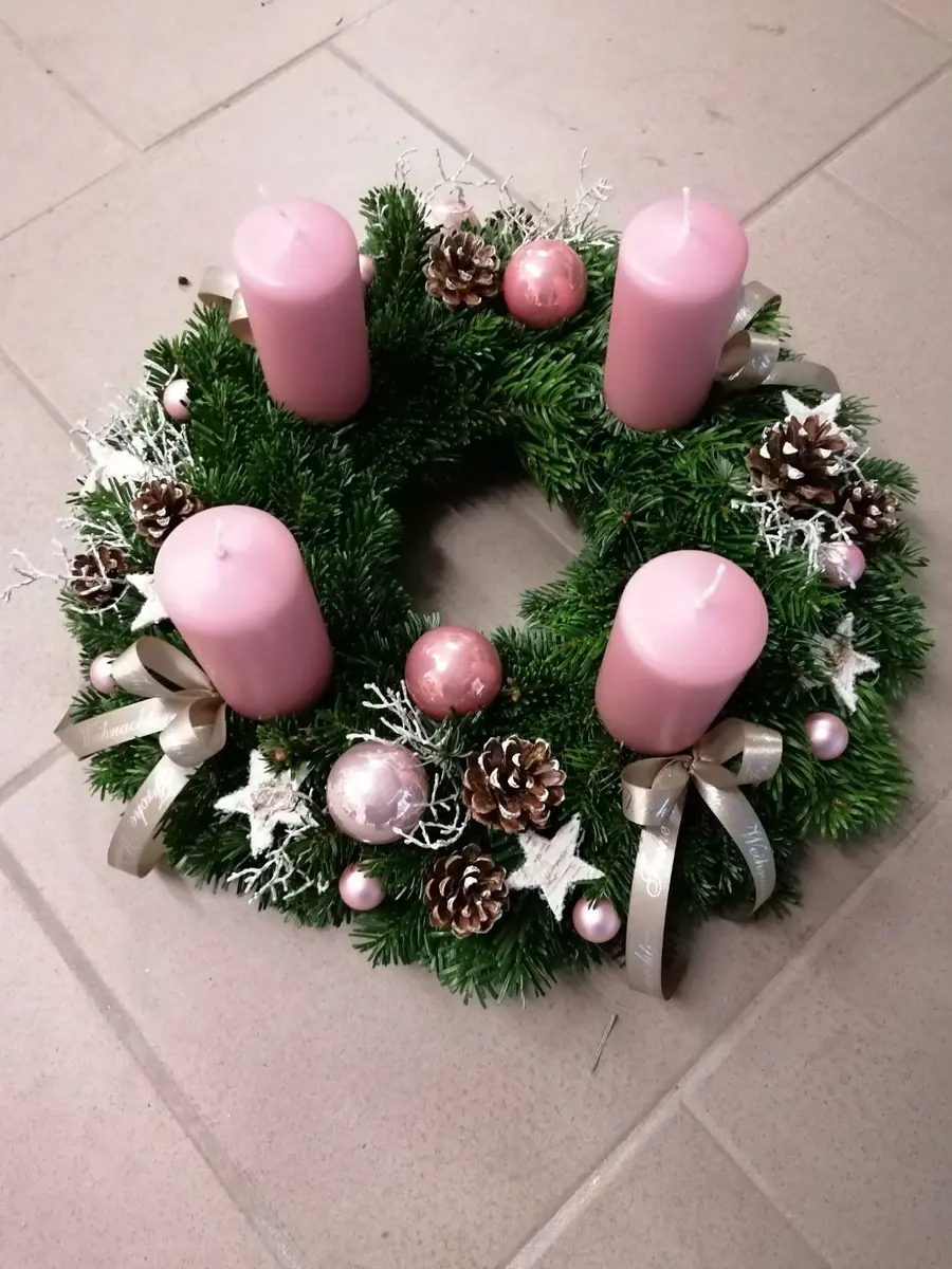 Weihnachtsfloristik von Martinas Blumenwerkstatt, Beispiel 4