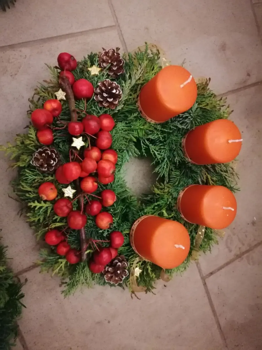 Weihnachtsfloristik von Martinas Blumenwerkstatt, Beispiel 7