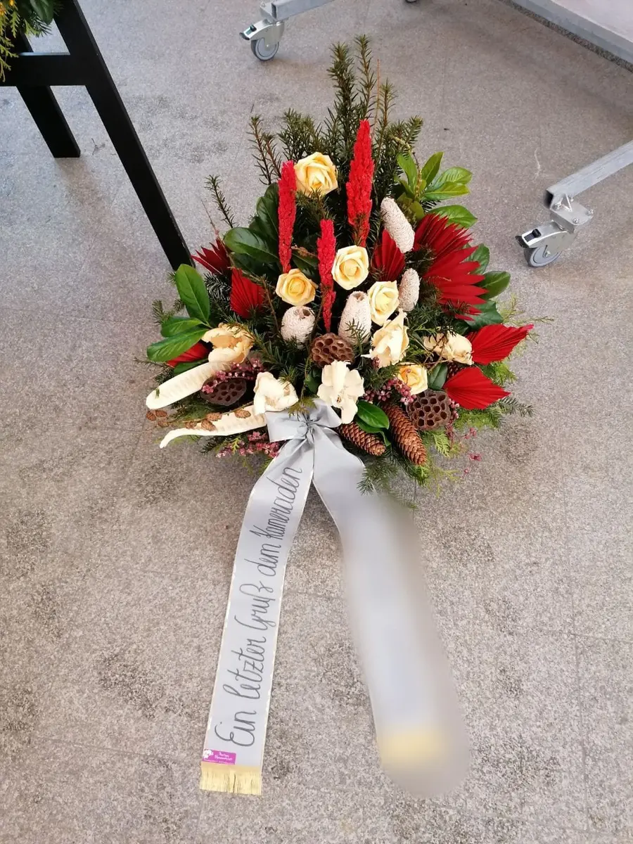 Trauerfloristik von Martinas Blumenwerkstatt, Beispiel 10